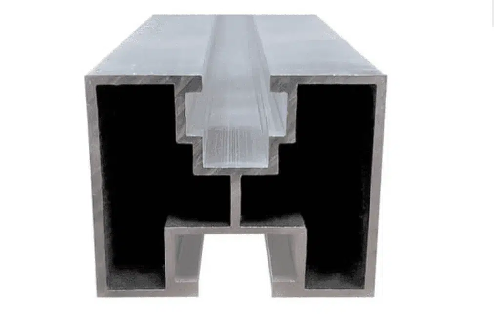 Profil Aluminiu 40x40 mm pentru panouri fotovoltaice , lungime 2,4m