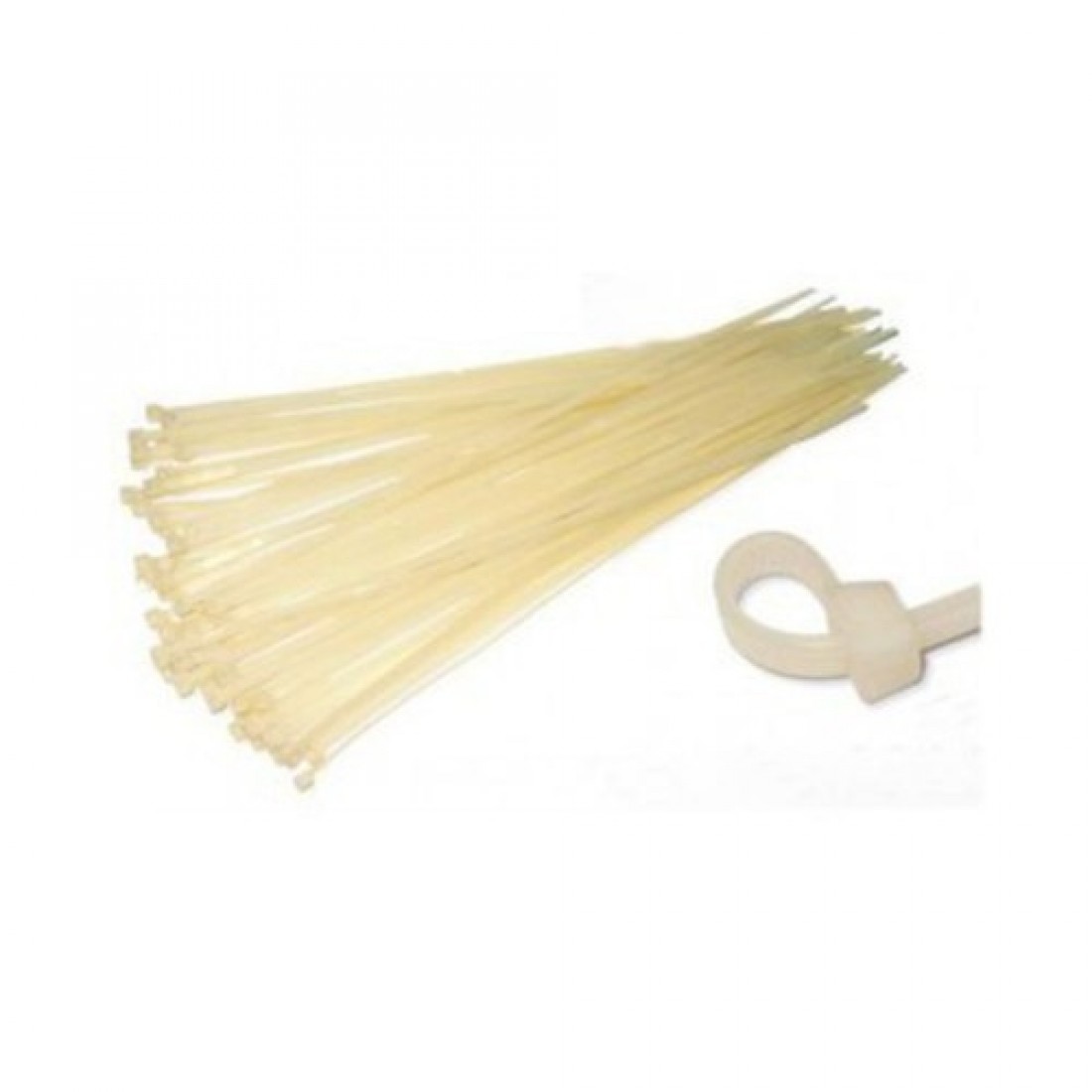 Coliere Albe 200X3.6 100 Buc