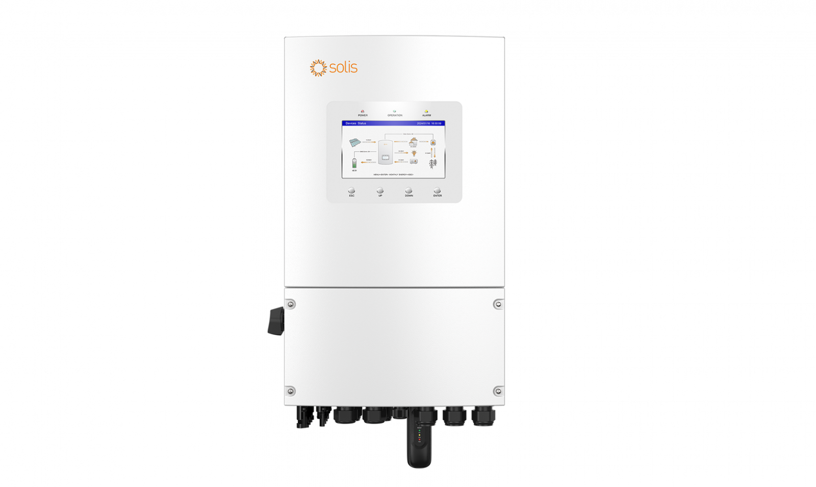 Invertor Hibrid monofazat Solis 8 kW LV – S6-EH1P8K-L-PLUS