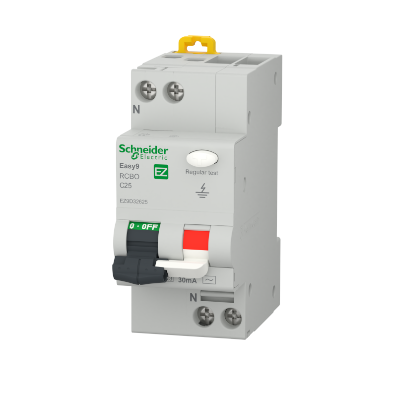 Diferential Schneider Easy9, P+N, 25A, 2 P
